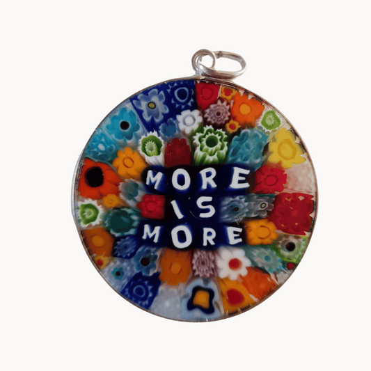 MORE IS MORE Large Millefiori - Pendant