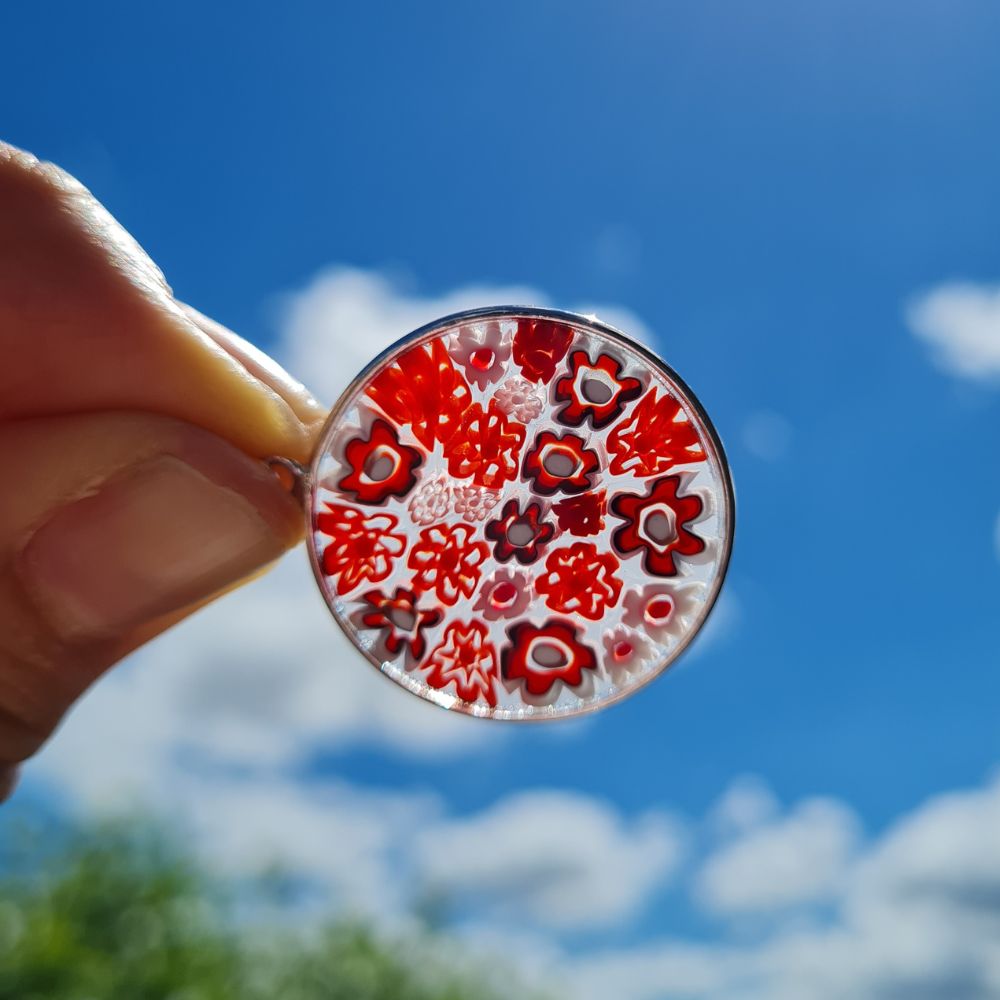 MEADOW Red Pendant - Small