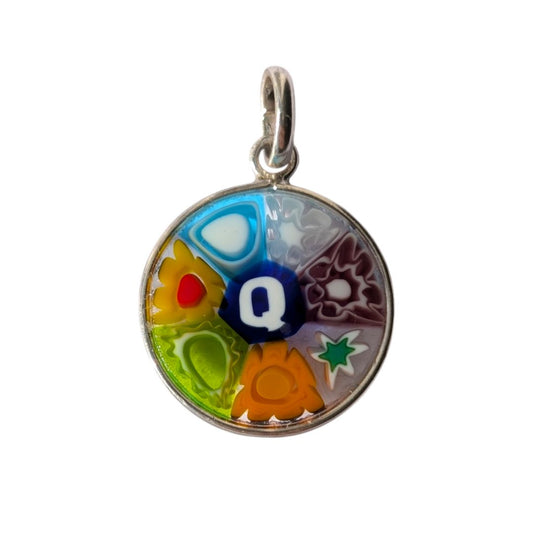 Q - MINI Alphabet Millefiori